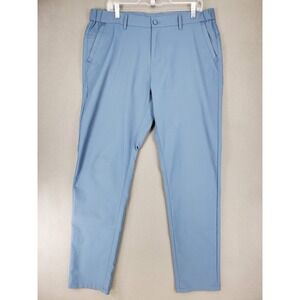 Jack Archer Slim Fit Pants Mens 35x32 Bering Sea Blue Tech Chino Travel Stretch